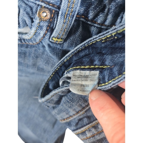 Silver Jeans Co Bootcut Jeans Blue Medium Wash Women's Size 25/35 - Picture 7 of 7